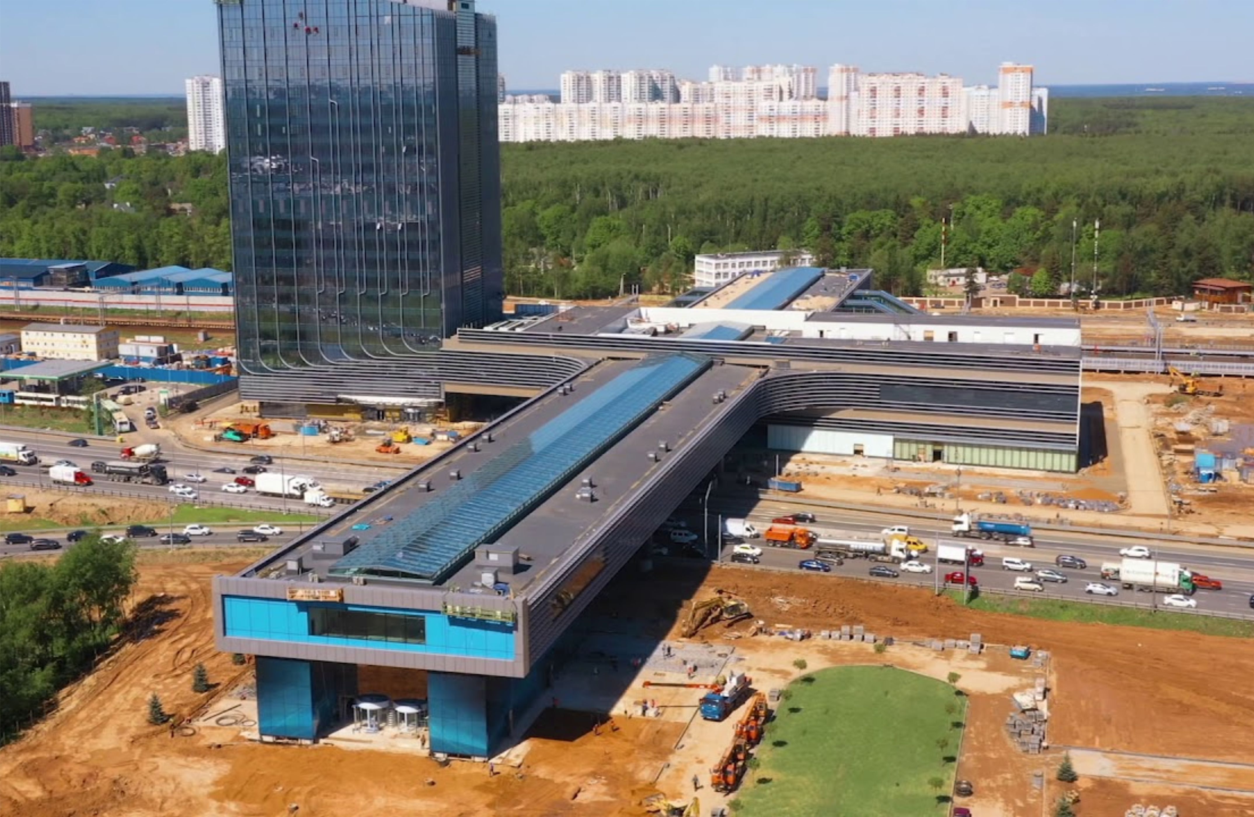 Многофункциональный транспортный узел «Сколково»