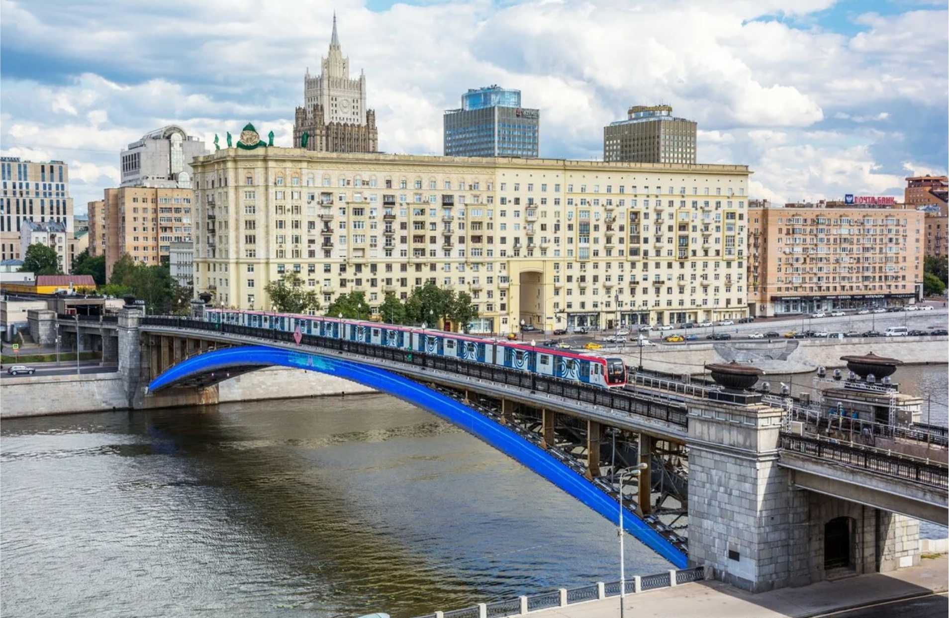Метромост Киевский (Смоленский)