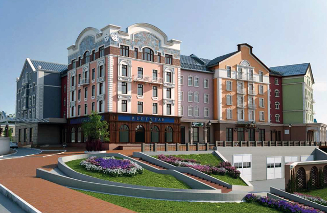 Гостиничный комплекс с подземной автостоянкой